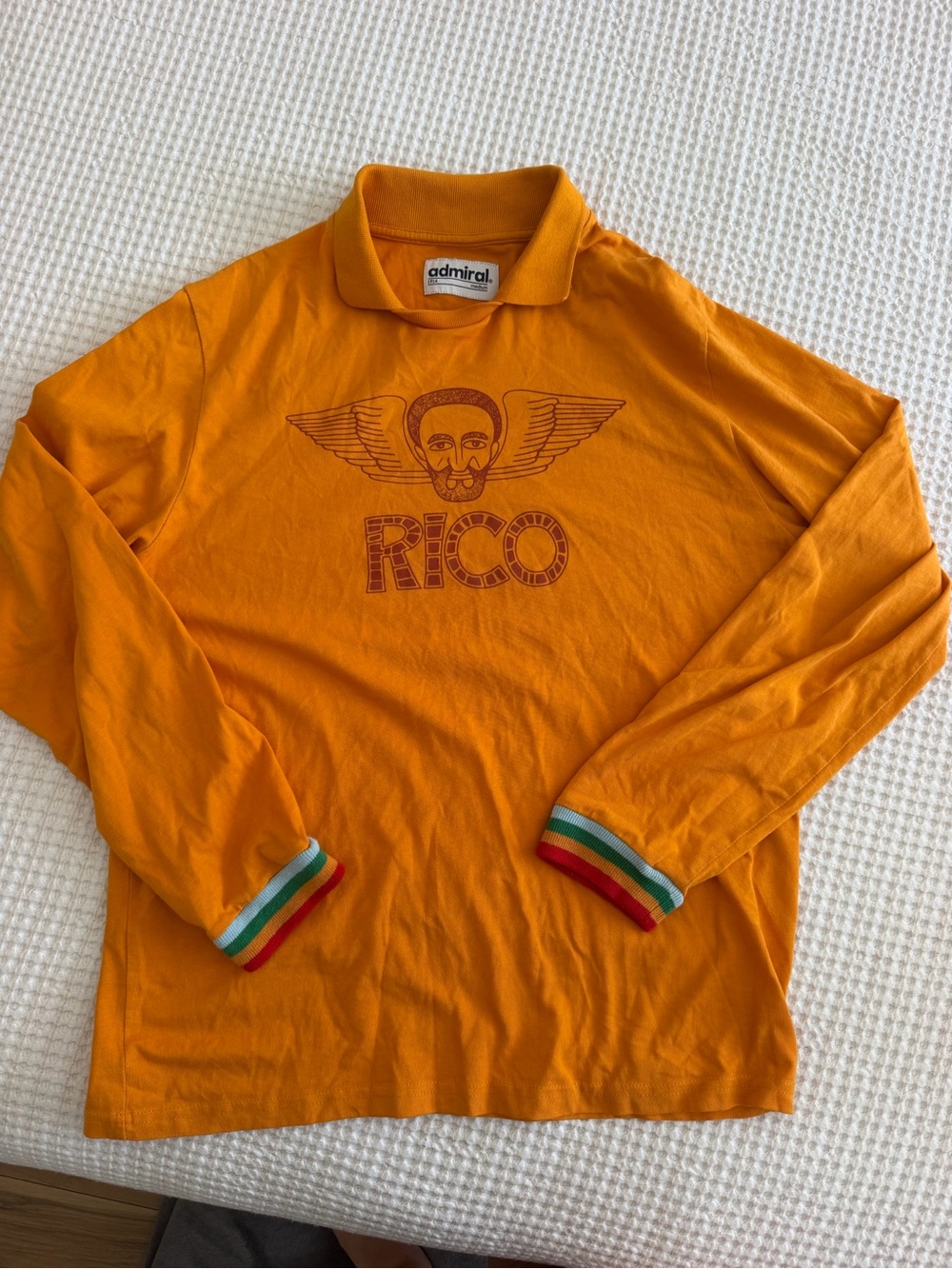 Limited Edition BOB MARLEY X MUNDIAL X ADMIRAL RICO LONGSLEEVE SHIRT